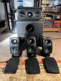 Klipsch Subwoofer And Surround Speakers 