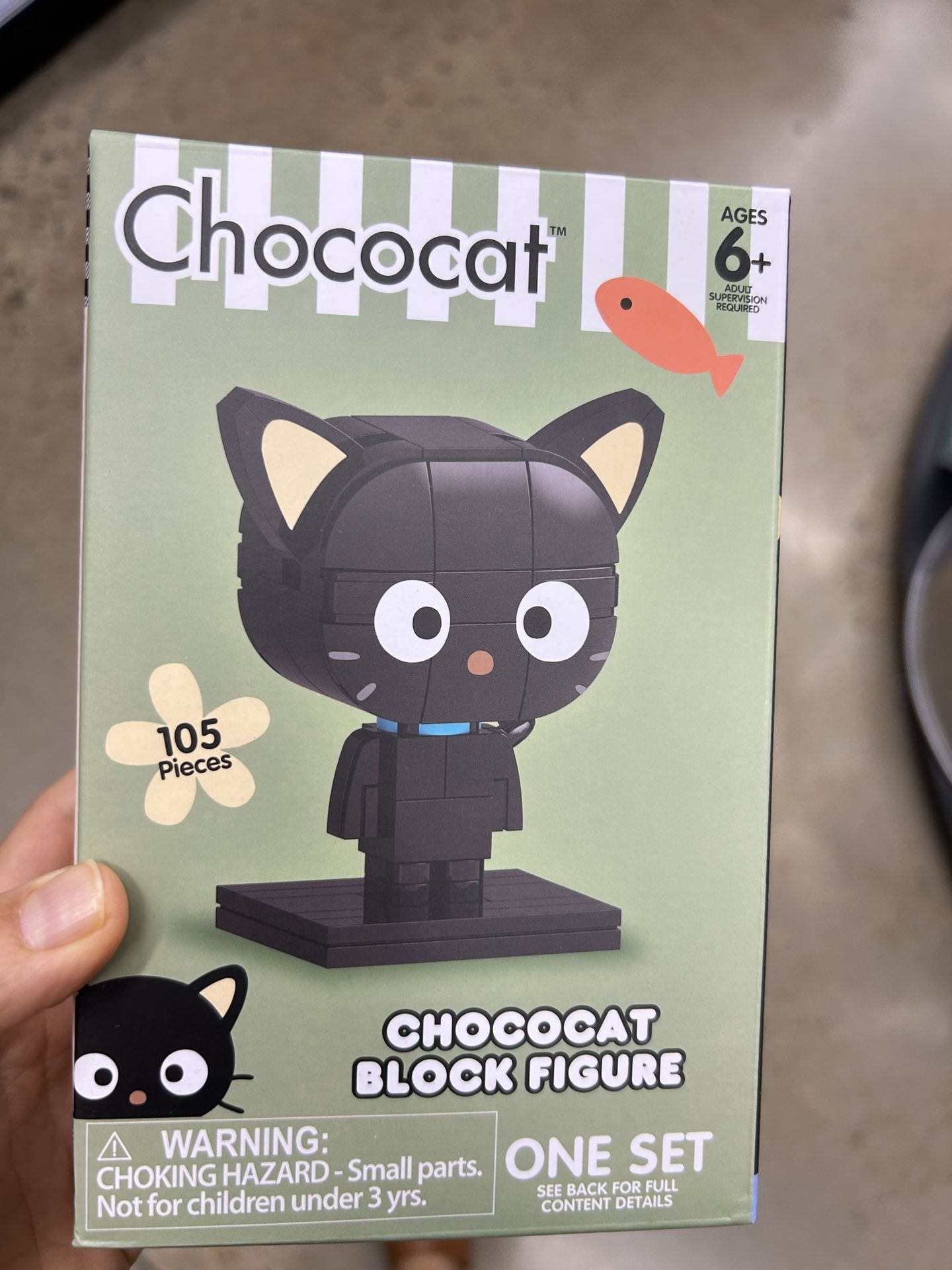 NWT Chococat Block Figure Set