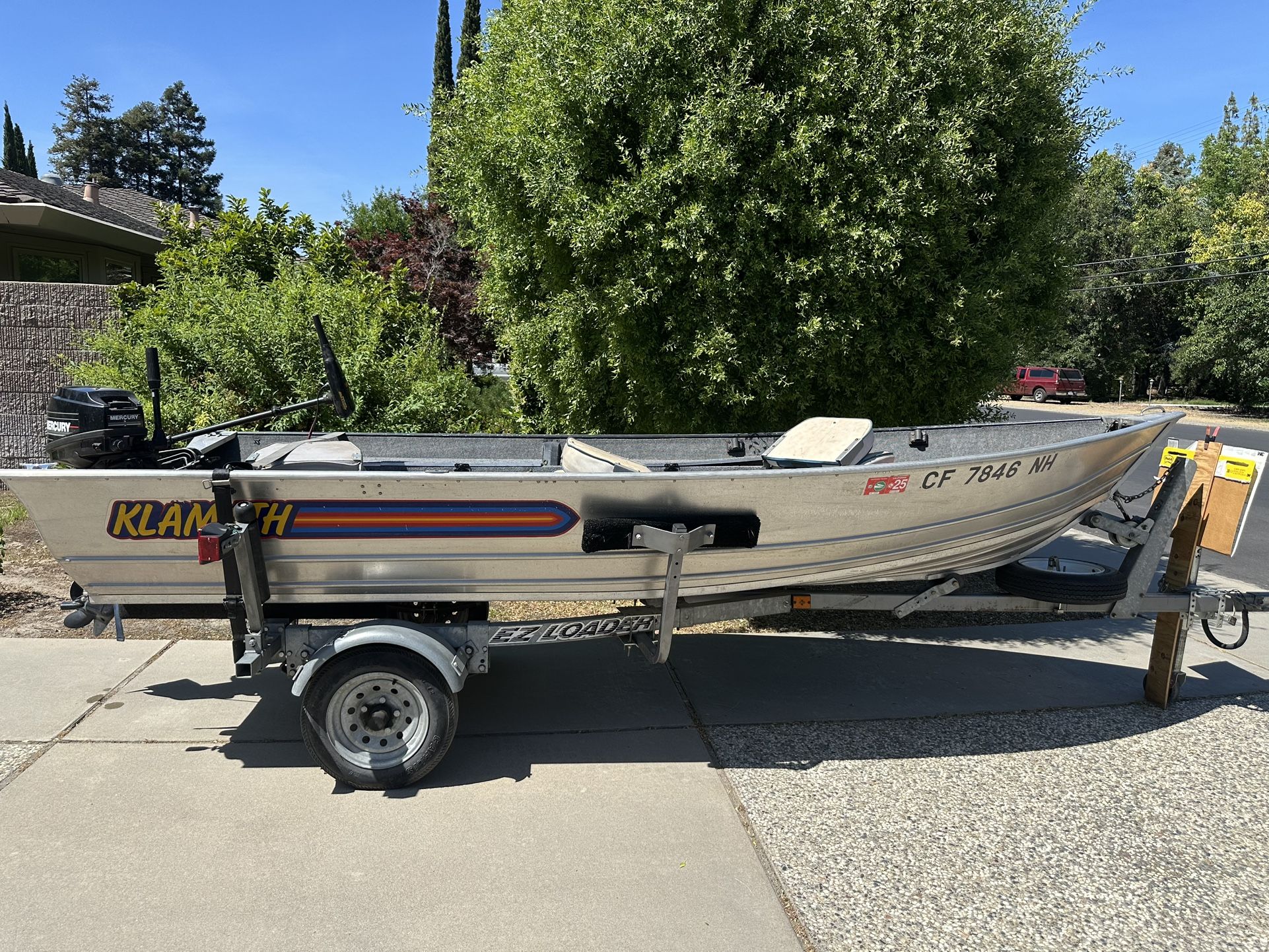 14’ Klamath Aluminum Boat