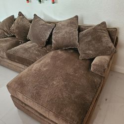 Macy's Big PLUSH TEDDY SECTIONAL 