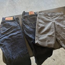 Levi’s 501 & Levi’s 514 + Dickes Skate Shorts 