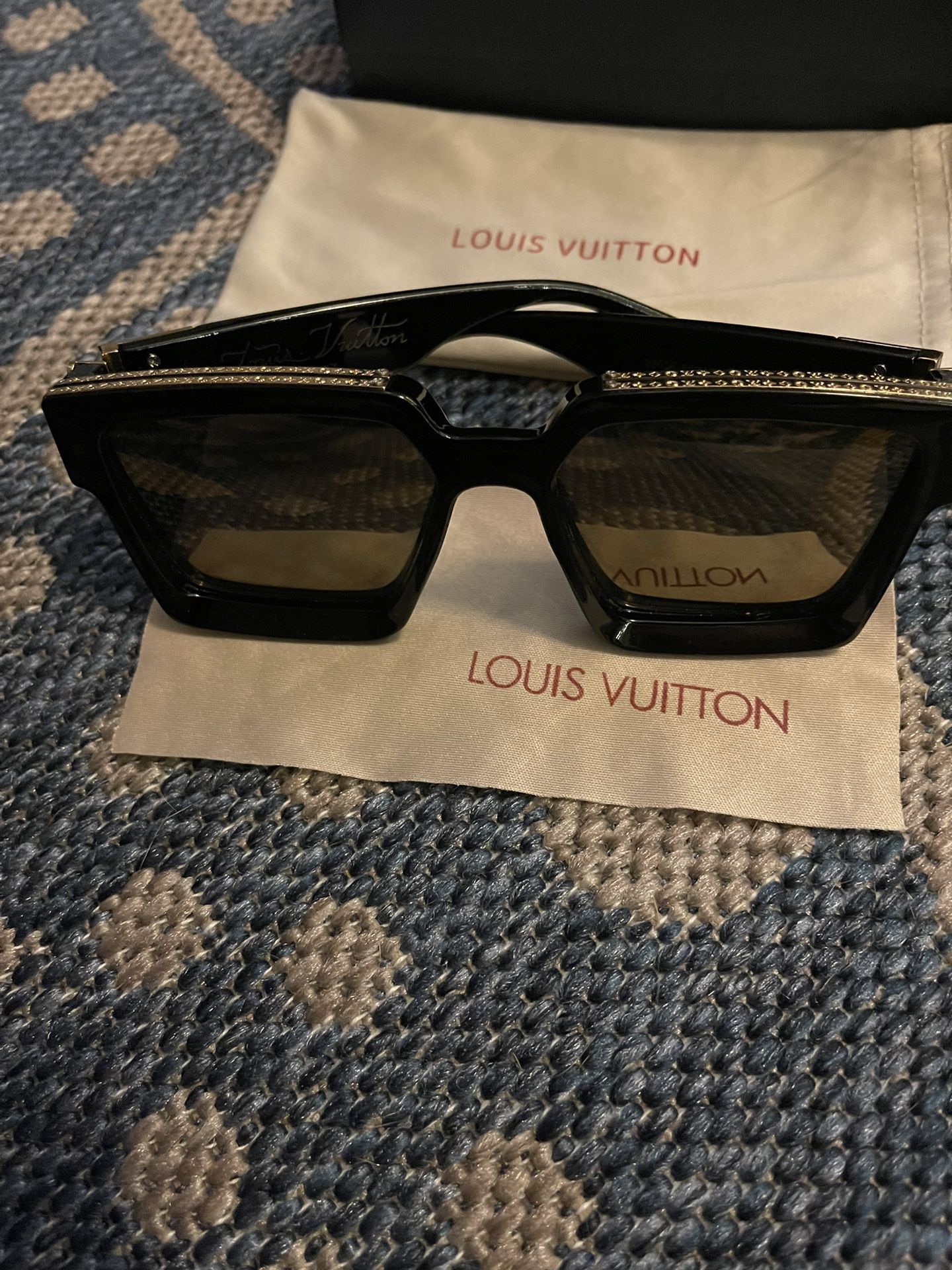 Authentic Louis Vuitton Black 1.1 Millionaires Sunglasses