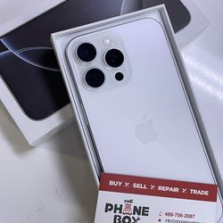 iPhone 16 pro max 256GB unlocked available on payments options starts with $10 upfront