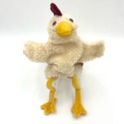 Folkmanis Funky Chicken Hand Puppet