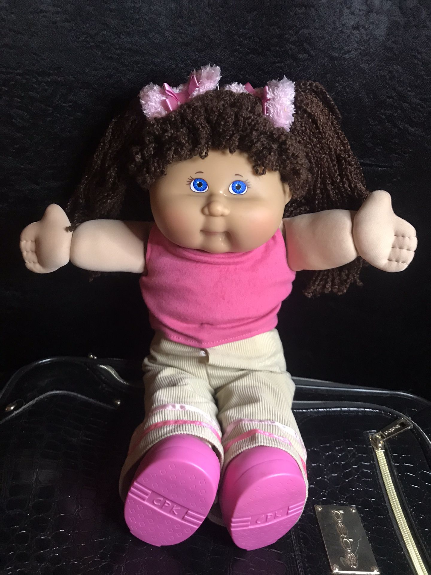 Cabbage patch kid doll! Blue eyes!