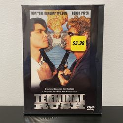 Terminal Rush DVD Movie NEW SEALED Roddy Piper WWE Don Wilson 1999