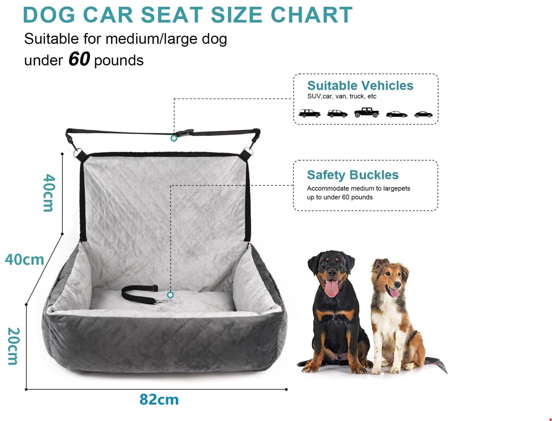 Vehicle Dog Bed