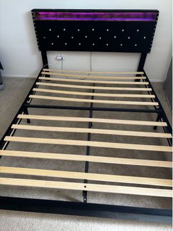LED Queen Bed Frame