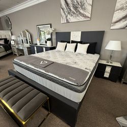 4 Pc King Bedroom Set 