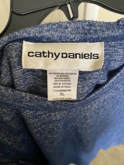Women’s XL Heather Blue Lightweight Sweater