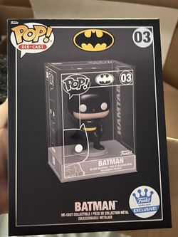 Die Cast Batman Funko Pop