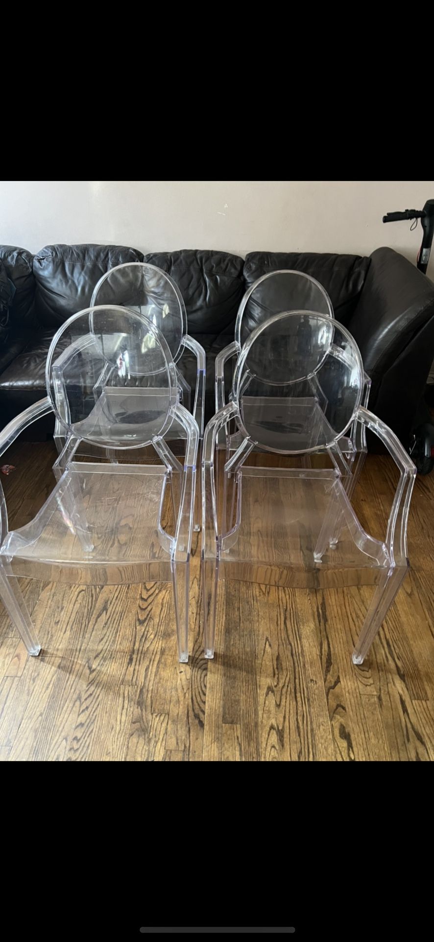 4 CRYSTAL CHAIR 