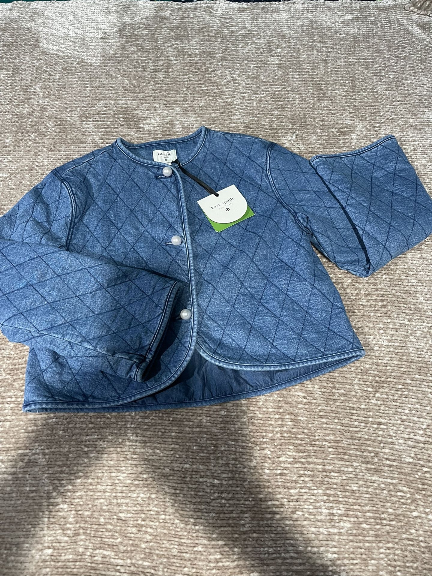 Women's Quilted Denim Jacket - Kate Spade NY