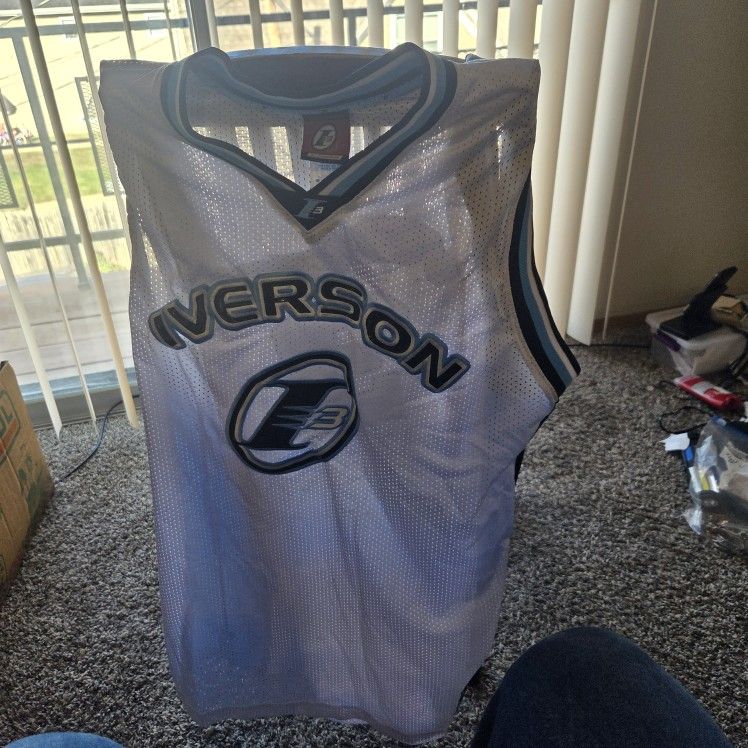 Allen Iverson Reebok Jersey Limited Edition 2xl54