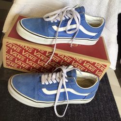 Vans Old School Shoes Size Men 6 .5 Or Women Size 8