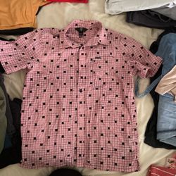 BOYS VOLCOM BUTTON UP SHIRT
