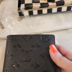 Mens 100% Genuine Leather Luxury Wallet 