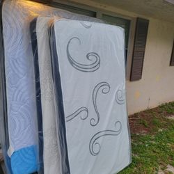 NEW TWIN MATTRESS AND BOX SPRING -Also Available In All Sizes.