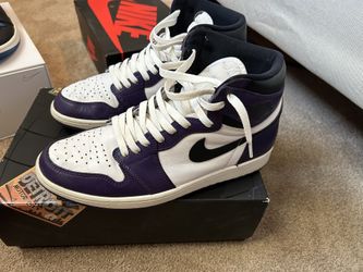 Jordan 1 Court Purple