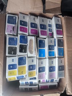Genuine HP 81 Ink Bundle - 21 Cartridges 680ml Designjet 5000/5500