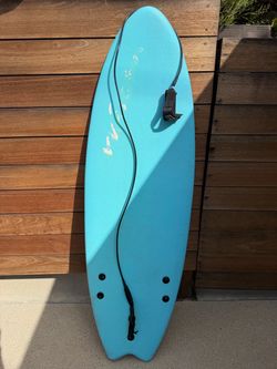 Wave Storm Foam Soft Top Surfboard with Leash