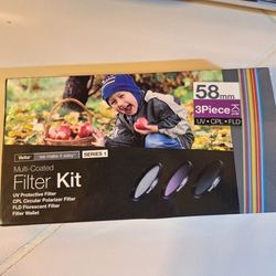 Vivitar Multi-Coated Camera Filter Kit   *   NEW