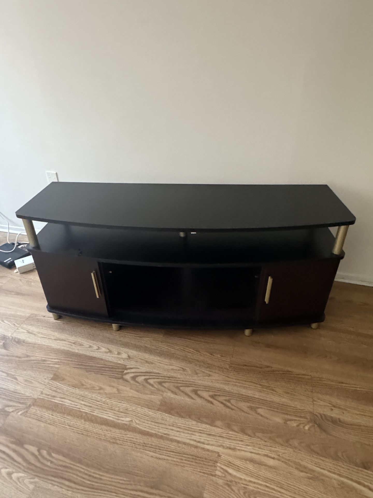 Black And Gold TV Stand