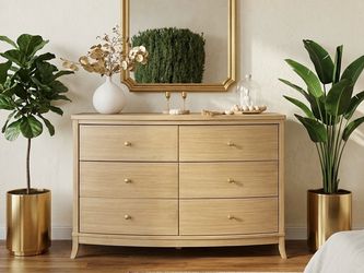 POTTERY BARN INSPIRED WOODEN DRESSER/ REFINISHED
