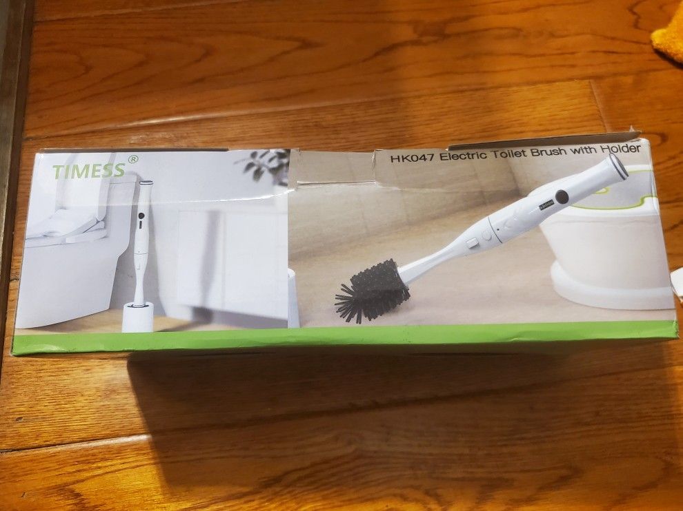 Toilet Brush and Holder Set, 2025 New Toilet Bowl Scrubber Kit with 7 Replaceable Brush Heads, Disposable Toilet Brush with 5 Wand Cleaner Refills, 2 