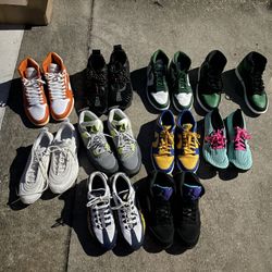 10 Pair of Shoes 10.5 And 11 