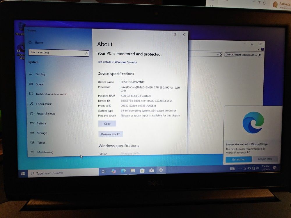 Dell LATITUDE Laptop 