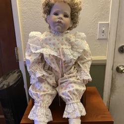 28 Inch Porcelain Doll
