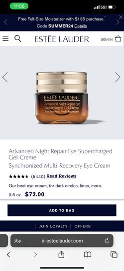 Brand new estee lauder night repair eye supercharged  complex