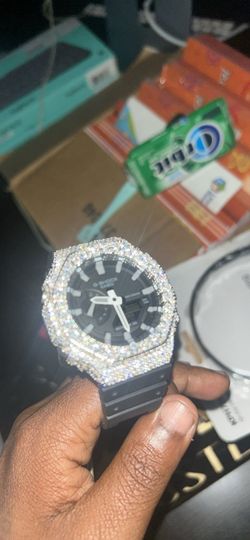 Iced out g shock