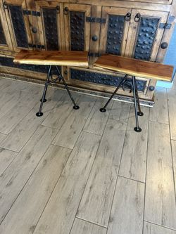 Custom Redcedar End Tables