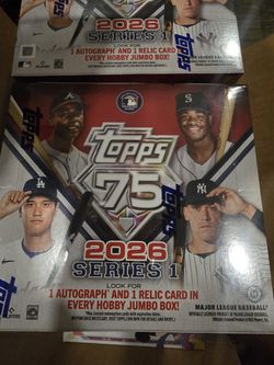 2026 Topps Series 1 Hobby Jumbo Box