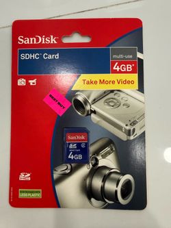 SanDisk 4GB memory card