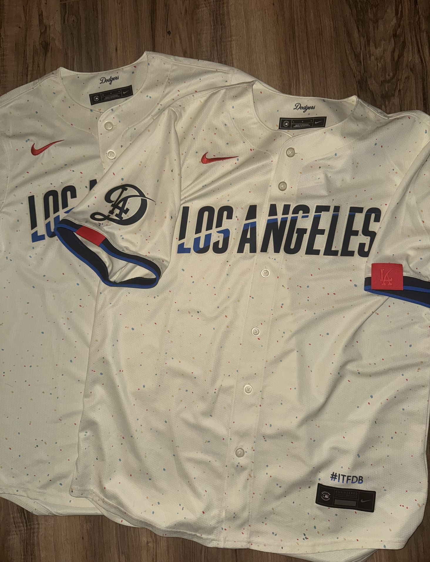 New Men’s Size Medium, Large, XL & 2XL Nike LA Dodgers City Connect Jersey