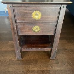 Pier One Imports Wooden Side Table