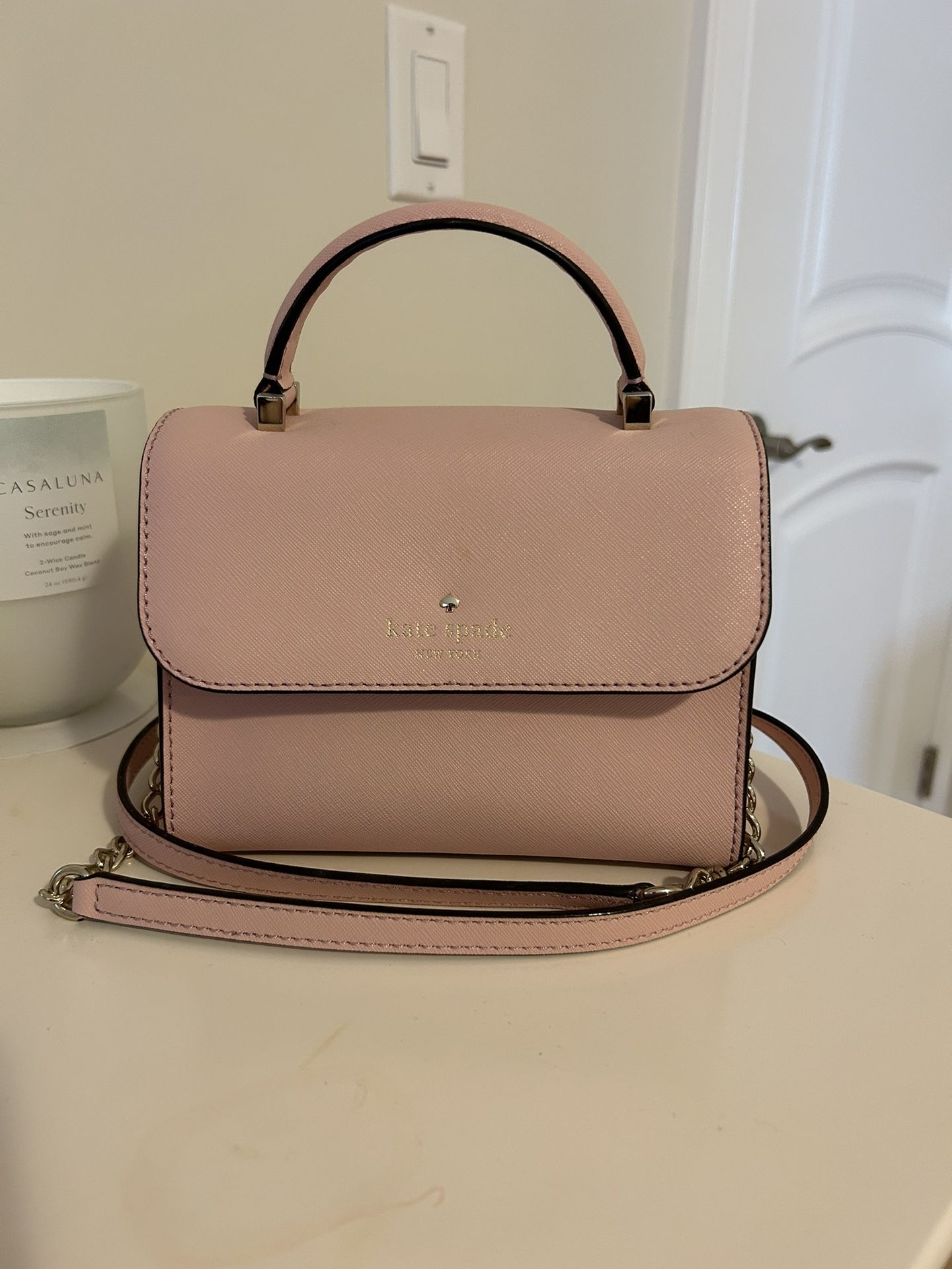 Kate Spade Pink Handle Crossbody Bag