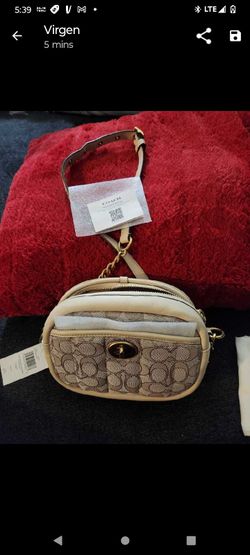 Coach Signature Crossbody Camera Bag