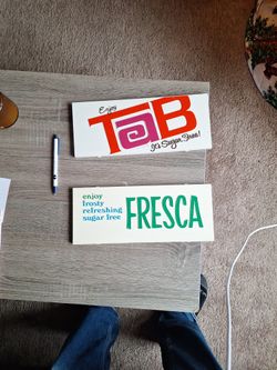 Classic Soda Signs