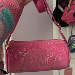 Juicy Couture Roll Bag (Hot Pink): BRAND NEW