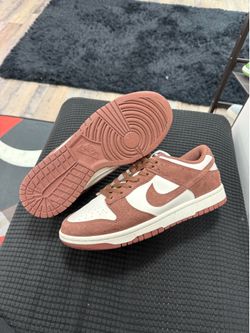 Org Nike dunk suede brown/ 7.5w