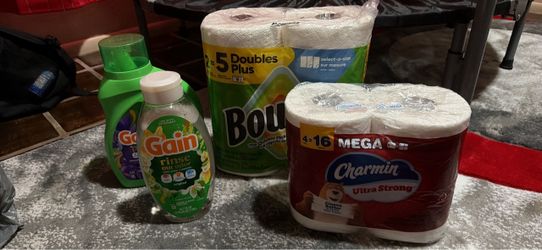 Household Bundle – Gain, Bounty & Charmin