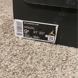 Air Jordan 1 Lows (Bred Reverse) Size 9.5