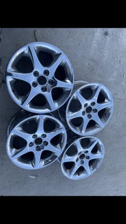4 — 16x7 5x4.5 5x114.3 Stock Chrome Lexus Gs300 Is350 Camry Wheels Rims!!!!!