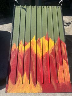 Large Wooden Car/ Monster Truck Ramp + Monster Truck Party Supplies 