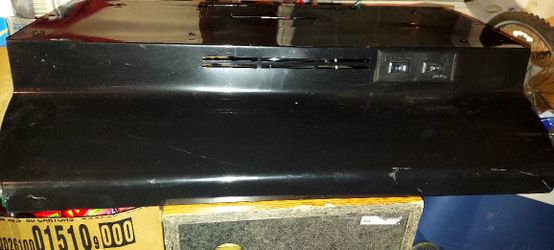 New  - Black Range Hood 