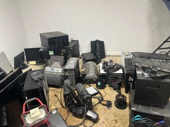 Computer parts lot